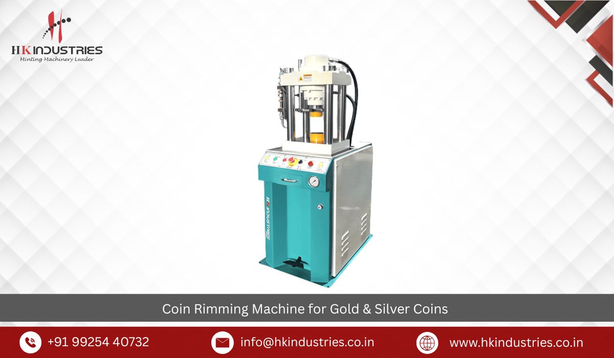 Coin Rimming Machine for Gold & Silver Coins