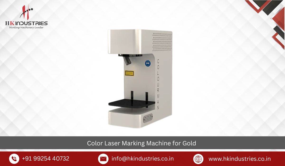 Color Laser Marking Machine for Gold