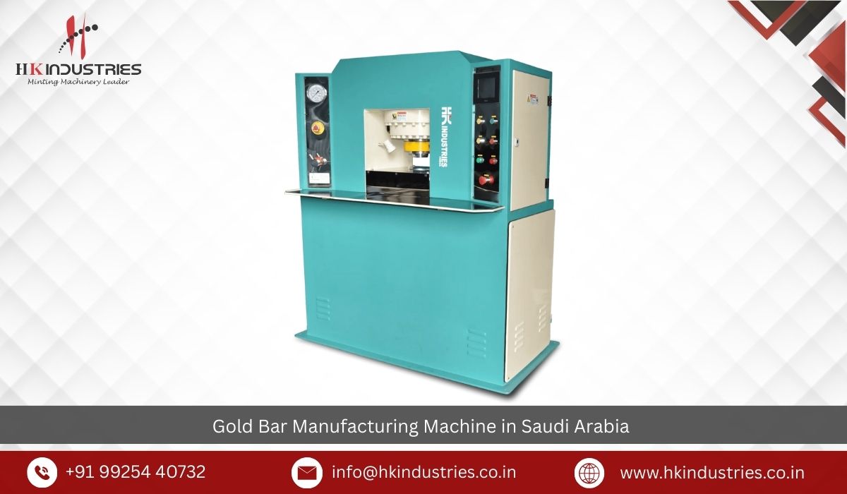 Gold Bar Manufacturing Machine in Saudi Arabia