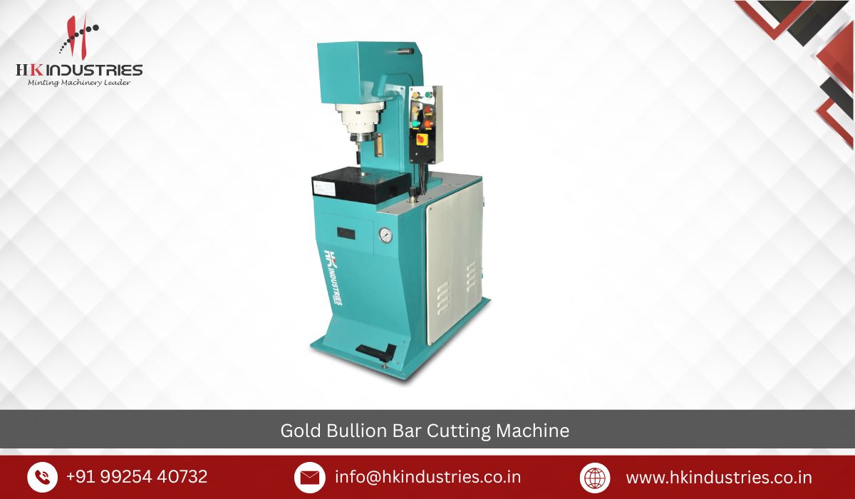 Gold Bullion Bar Cutting Machine