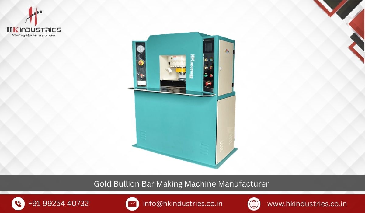 Gold Bullion Bar Making Machine Manufacturer
