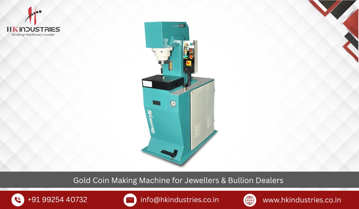 Gold Coin Making Machine for Jewellers & Bullion Dealers