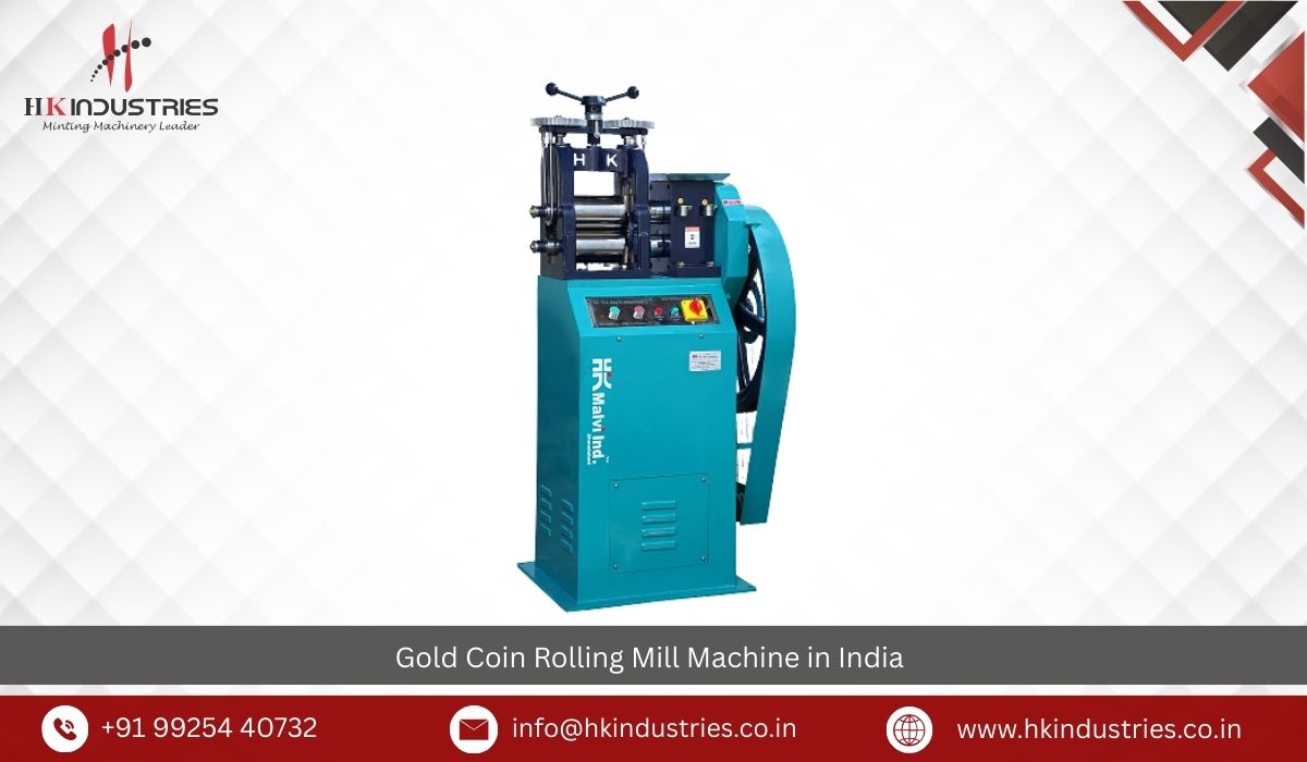 Gold Coin Rolling Mill Machine in India