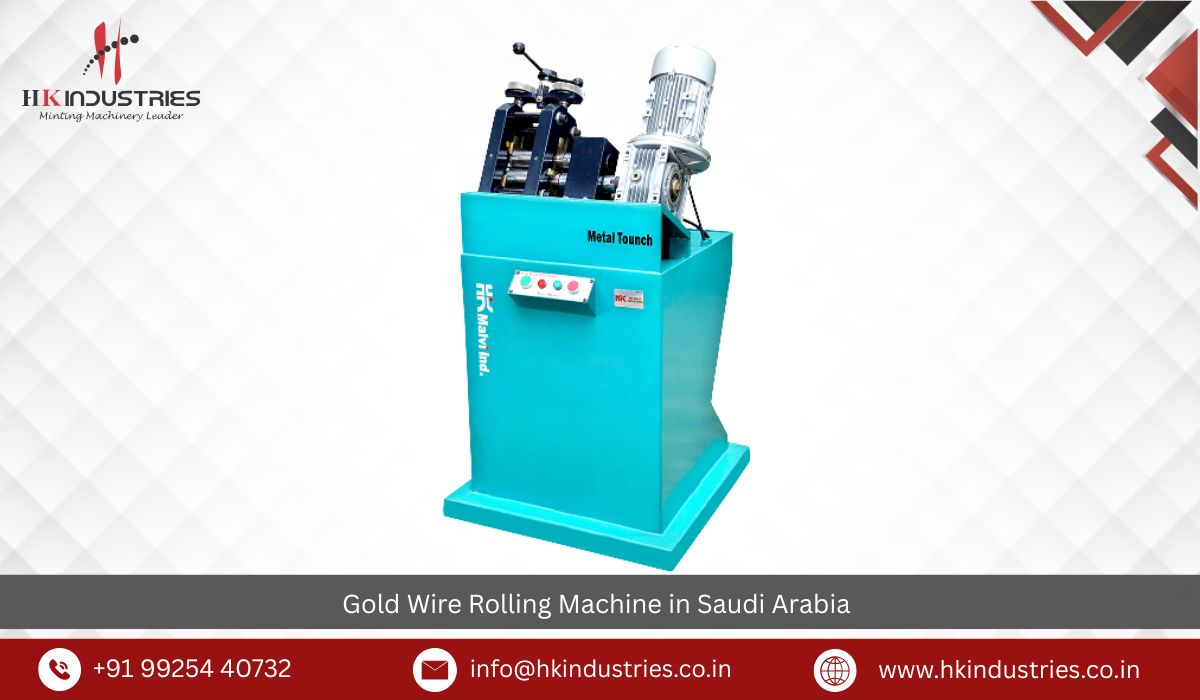 Gold Wire Rolling Machine in Saudi Arabia