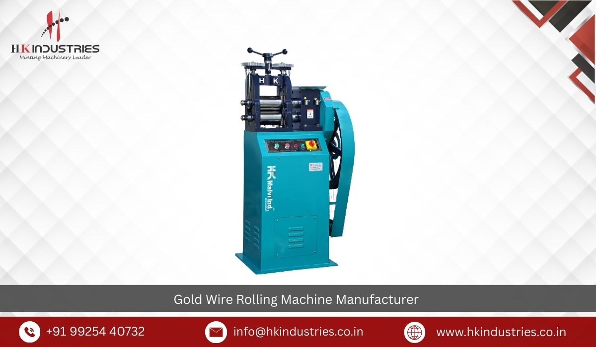 Gold Wire Rolling Machine Manufacturer