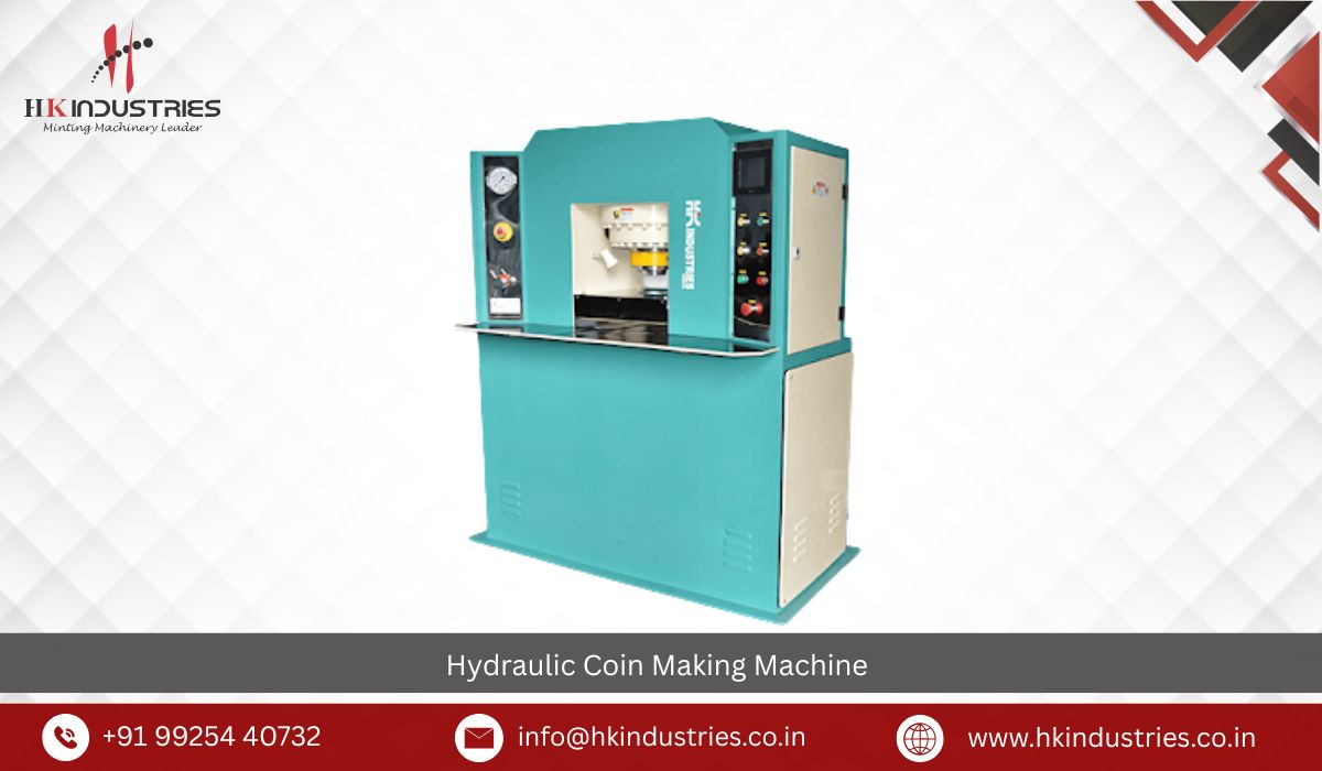 Hydraulic Coin Making Machine