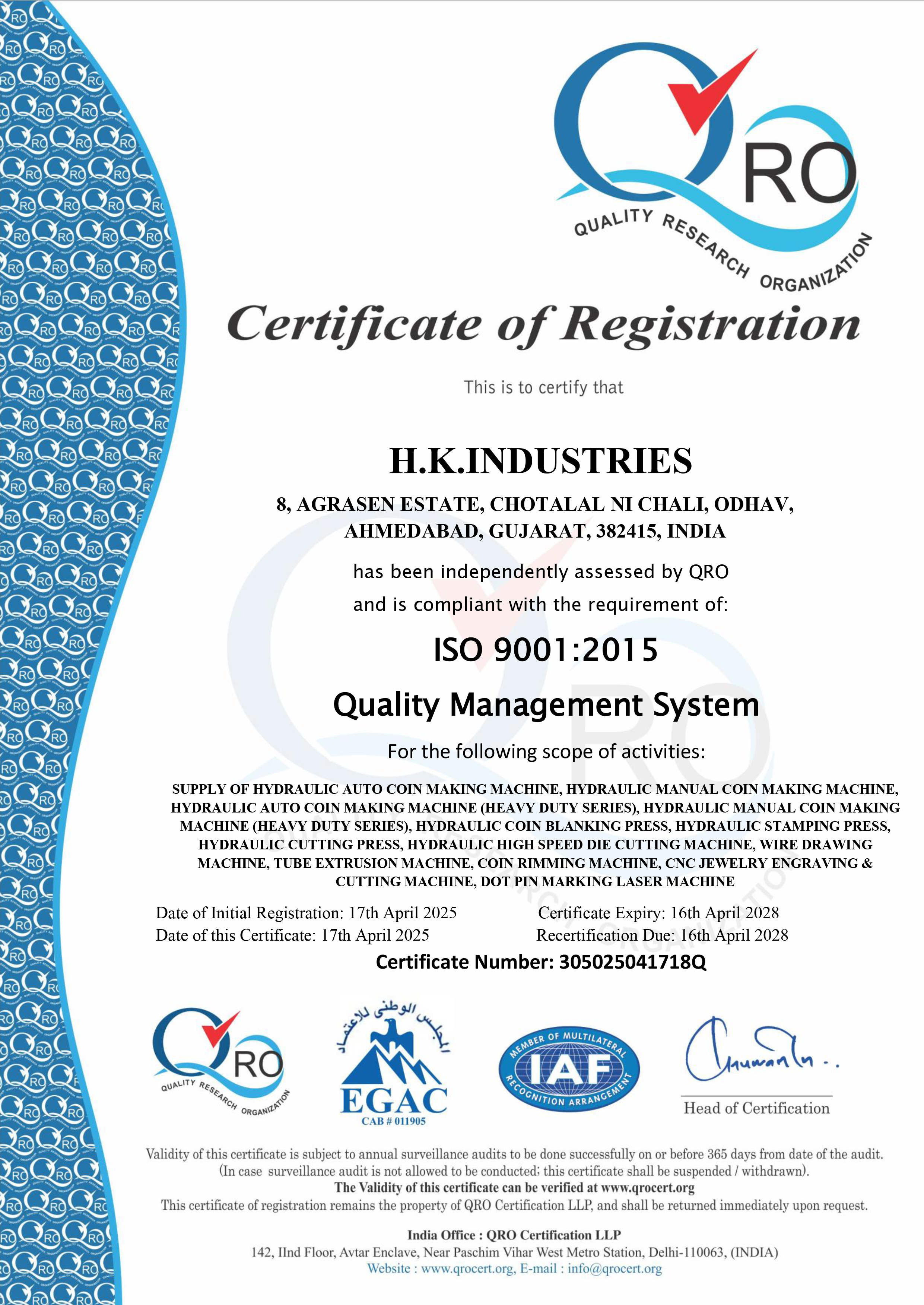ISO 9001:2015