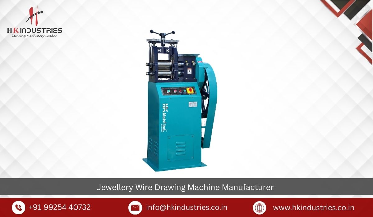Jewellery Wire Drawing Machine Manufacturer