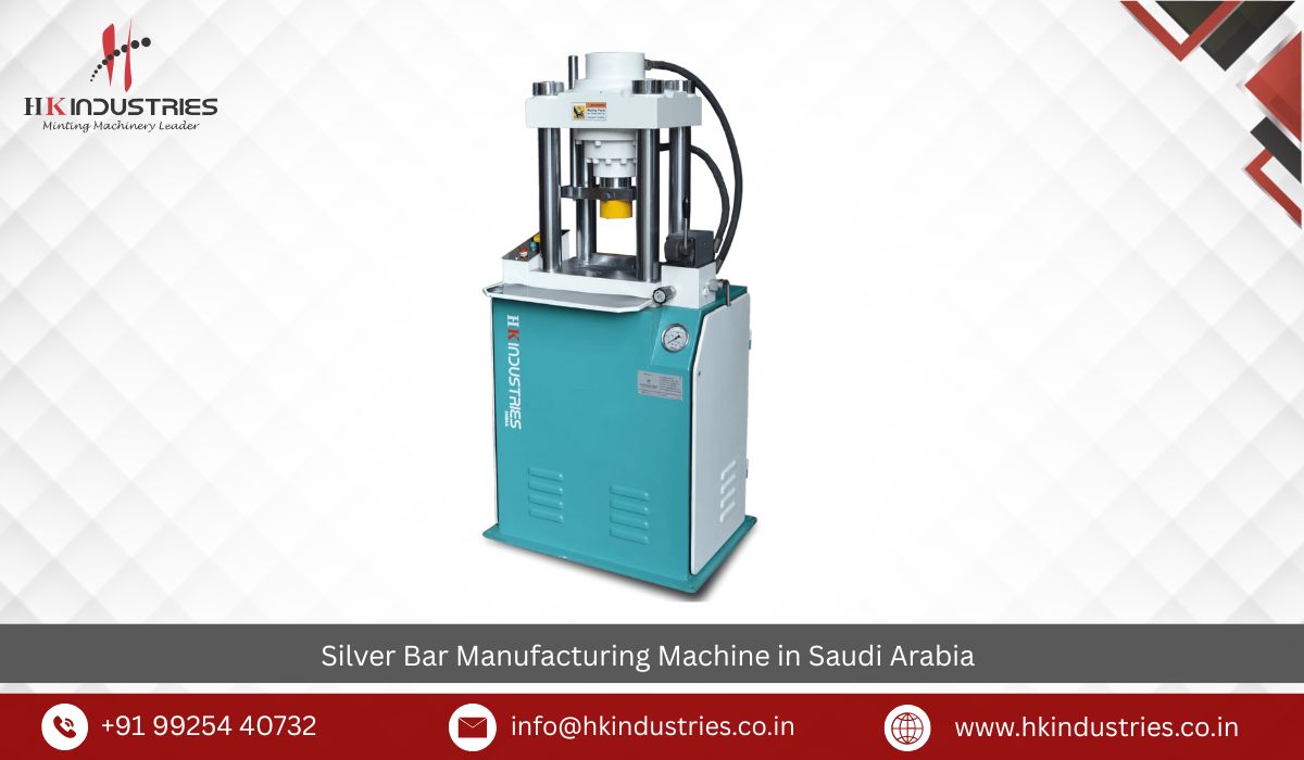 Silver Bar Manufacturing Machine in Saudi Arabia