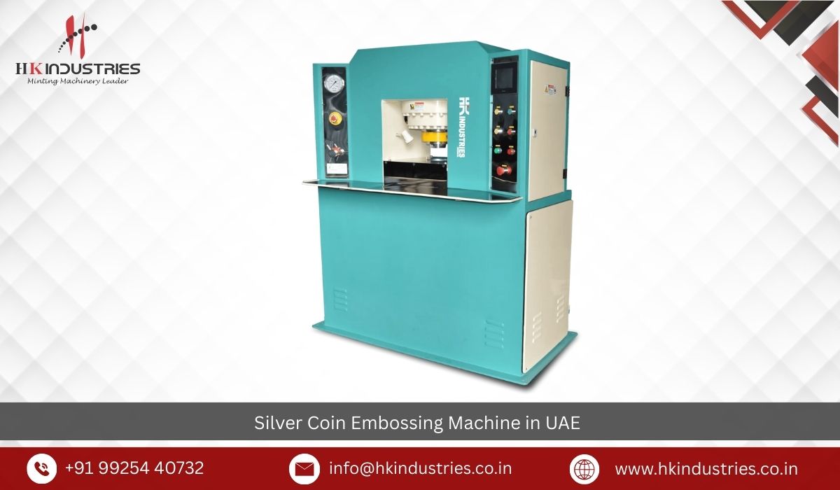 Silver Coin Embossing Machine in UAE