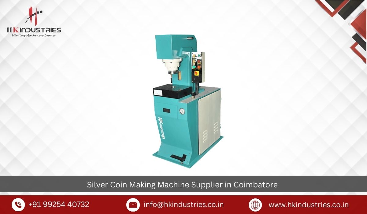 Silver Coin Making Machine Supplier in Coimbatore