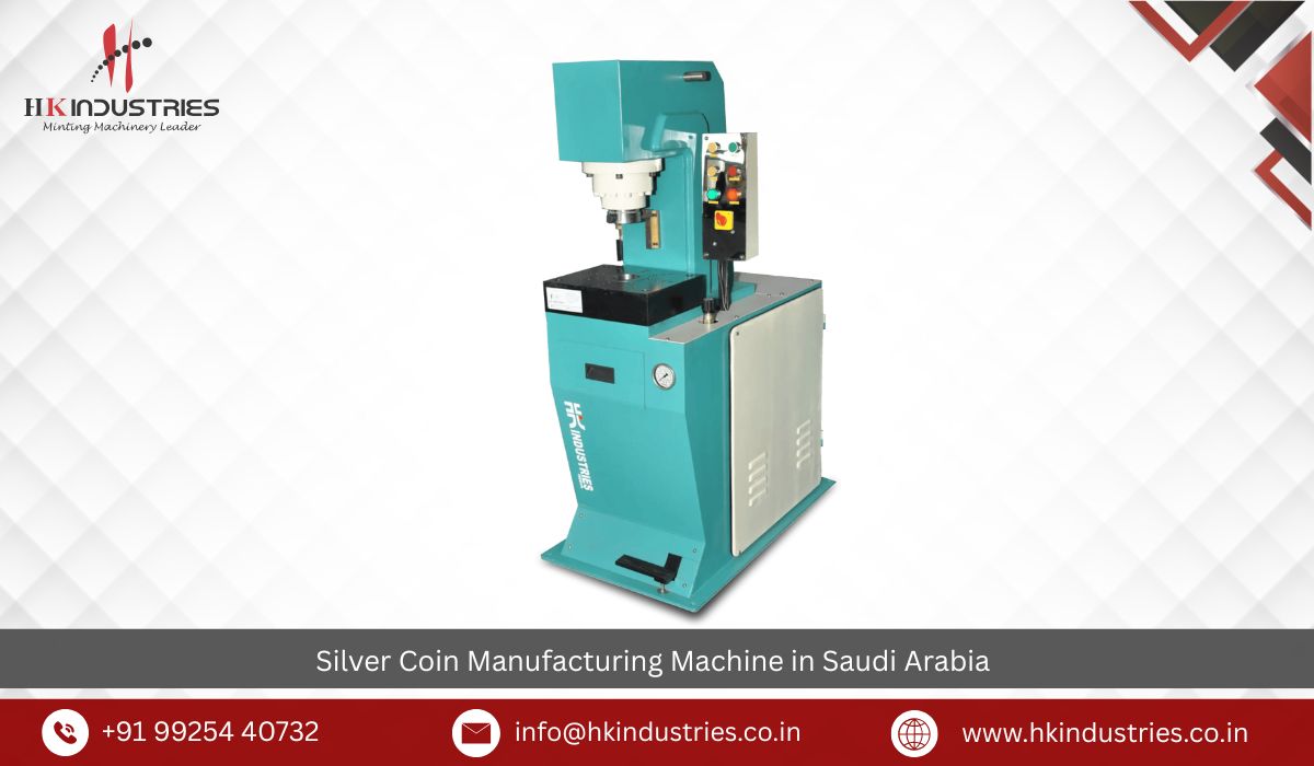Silver Coin Manufacturing Machine in Saudi Arabia