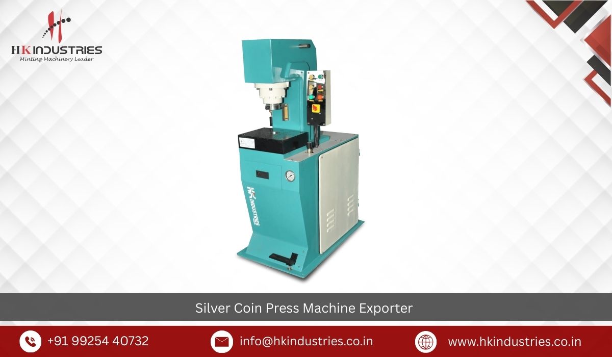 Silver Coin Press Machine Exporter