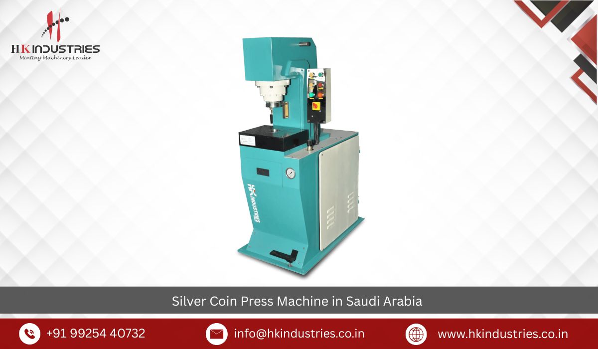 Silver Coin Press Machine in Saudi Arabia