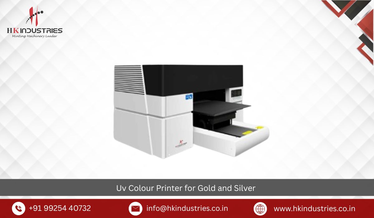 Uv Colour Printer for Gold and Silver
